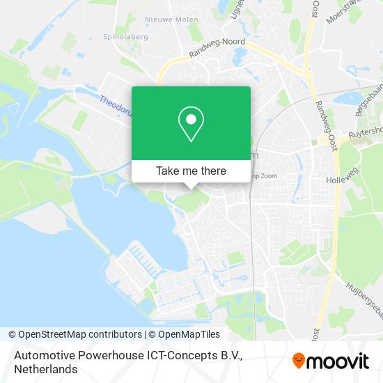 Automotive Powerhouse ICT-Concepts B.V. map