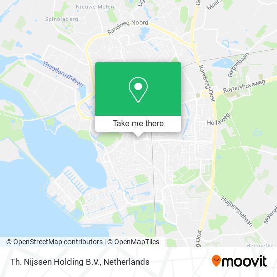 Th. Nijssen Holding B.V. map