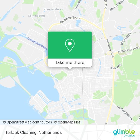 Terlaak Cleaning map