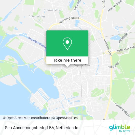 Sep Aannemingsbedrijf BV map