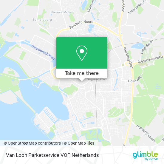 Van Loon Parketservice VOF map