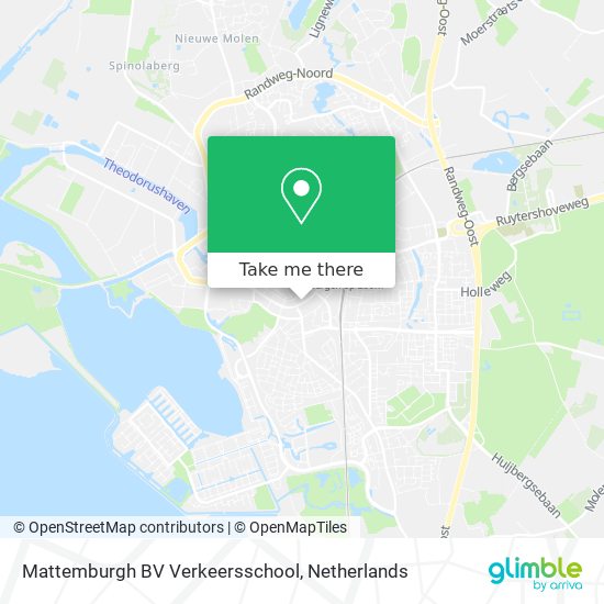 Mattemburgh BV Verkeersschool map