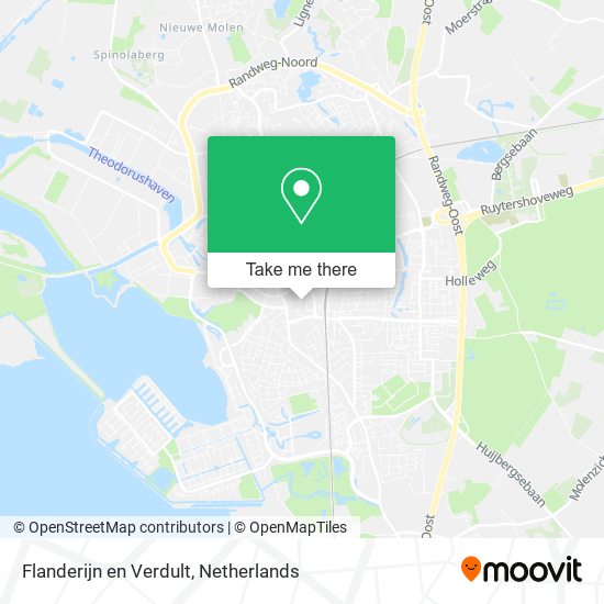 Flanderijn en Verdult map