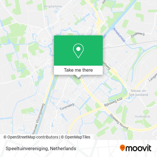 Speeltuinvereniging map