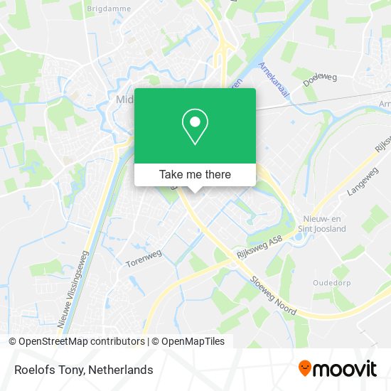 Roelofs Tony map