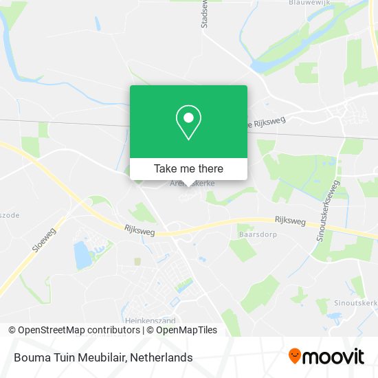 Bouma Tuin Meubilair map