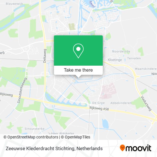 Zeeuwse Klederdracht Stichting Karte