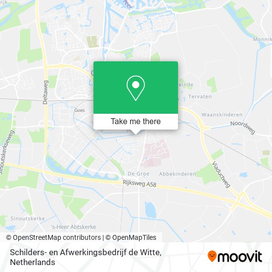 Schilders- en Afwerkingsbedrijf de Witte map