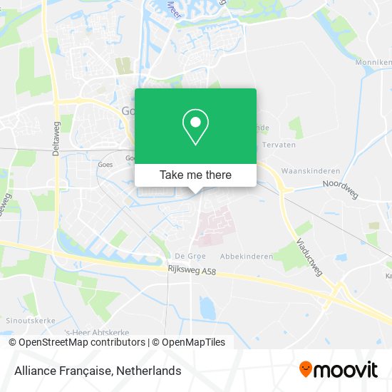 Alliance Française map
