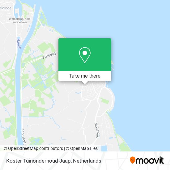 Koster Tuinonderhoud Jaap map