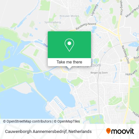Cauwenborgh Aannemersbedrijf map