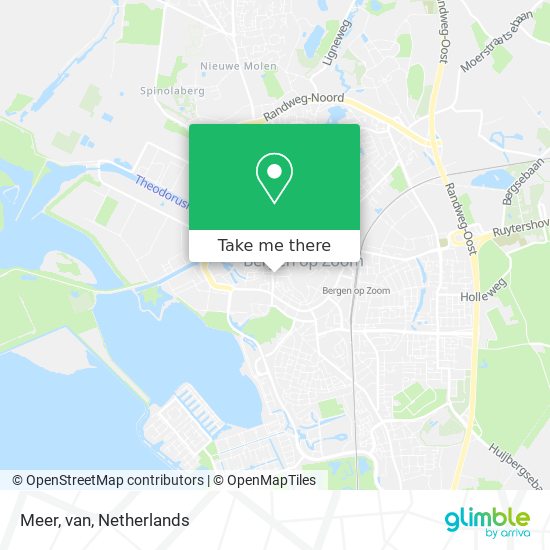 Meer, van map