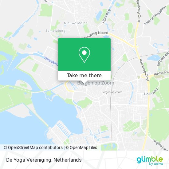 De Yoga Vereniging map