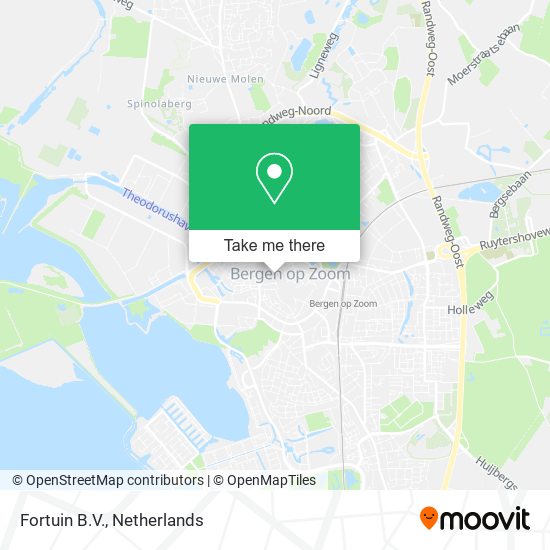 Fortuin B.V. map