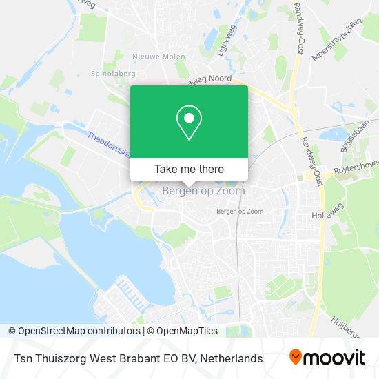 Tsn Thuiszorg West Brabant EO BV map
