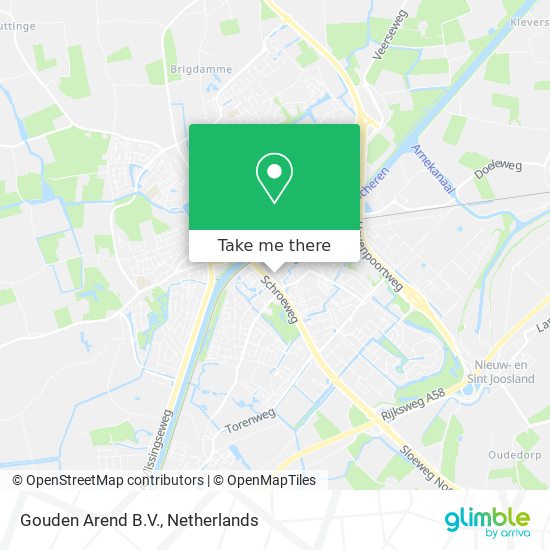 Gouden Arend B.V. map