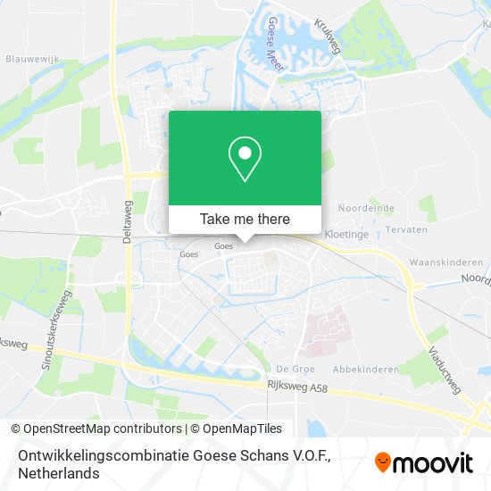 Ontwikkelingscombinatie Goese Schans V.O.F. map