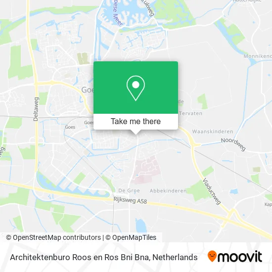 Architektenburo Roos en Ros Bni Bna Karte