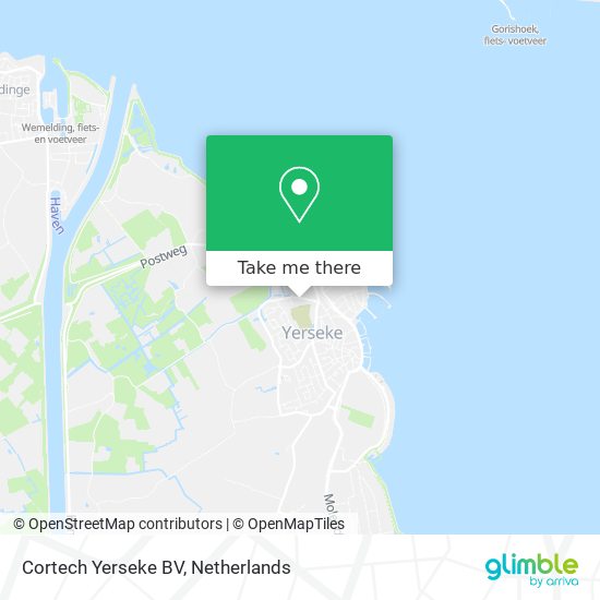 Cortech Yerseke BV map