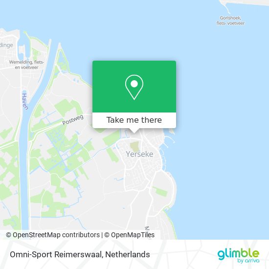 Omni-Sport Reimerswaal map