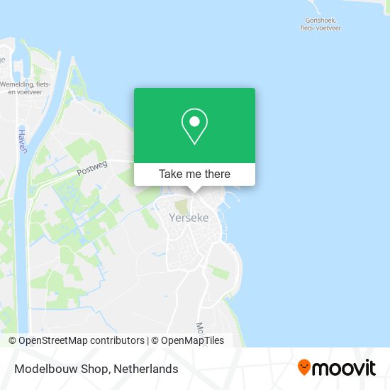 Modelbouw Shop map