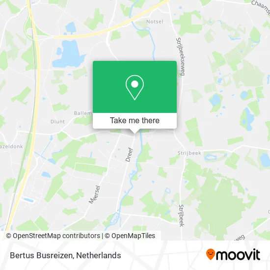 Bertus Busreizen map
