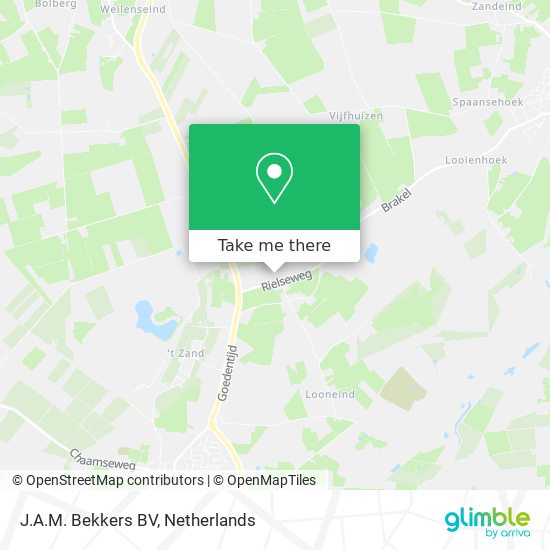 J.A.M. Bekkers BV map