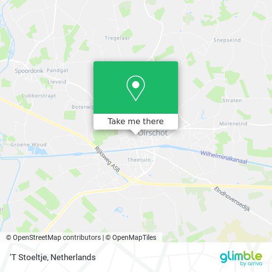 'T Stoeltje map