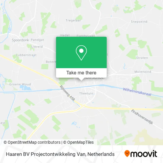 Haaren BV Projectontwikkeling Van map