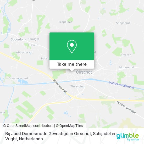 Bij Juud Damesmode Gevestigd in Oirschot, Schijndel en Vught map