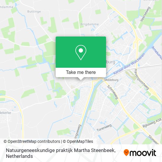 Natuurgeneeskundige praktijk Martha Steenbeek Karte