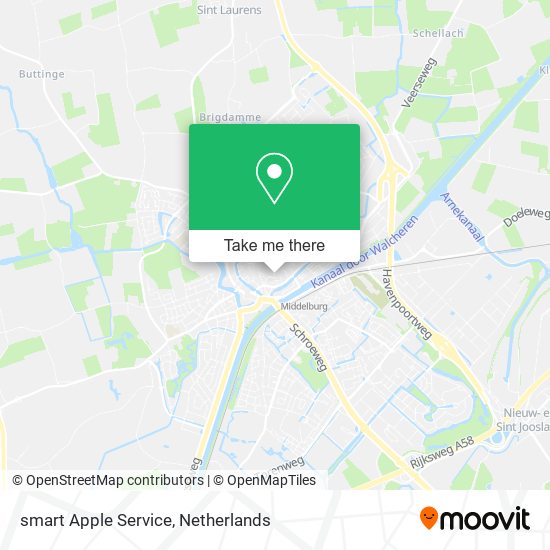 smart Apple Service map