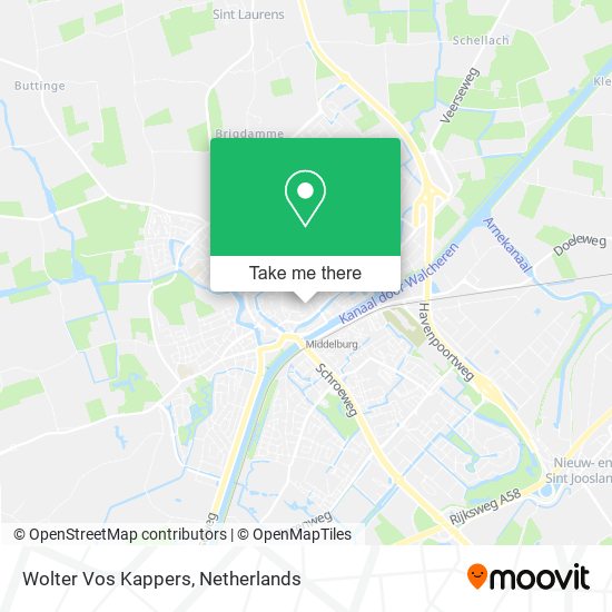 Wolter Vos Kappers map