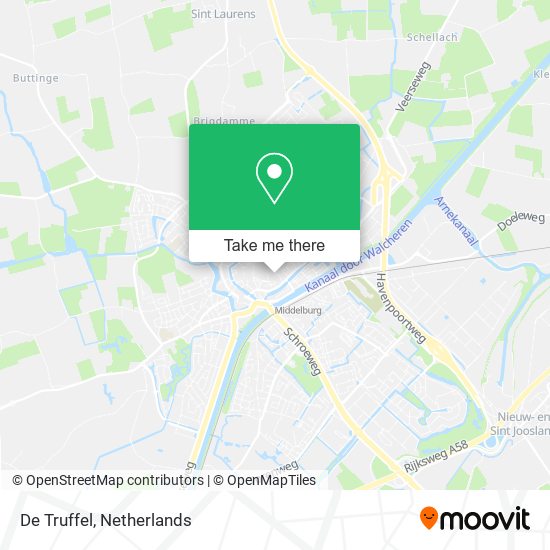 De Truffel map