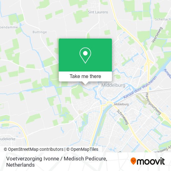 Voetverzorging Ivonne / Medisch Pedicure map