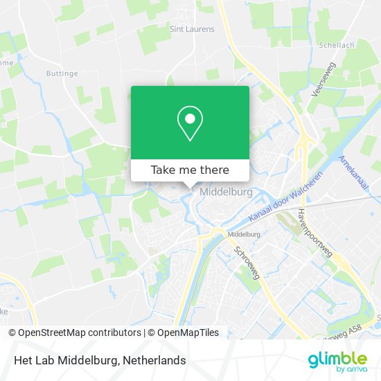Het Lab Middelburg Karte