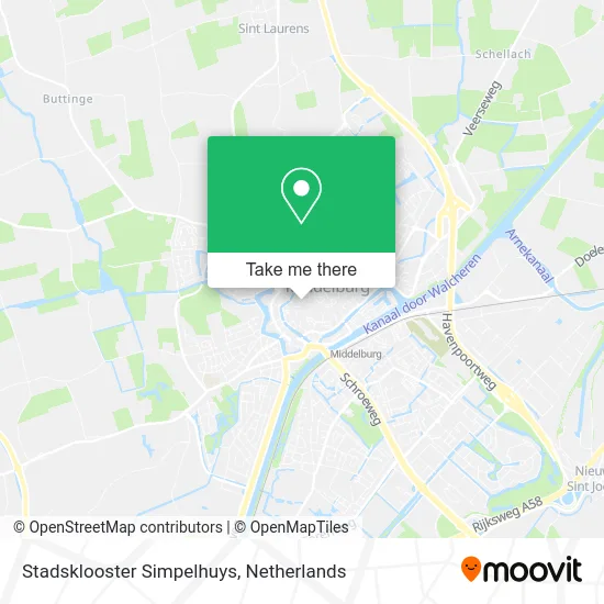 Stadsklooster Simpelhuys map