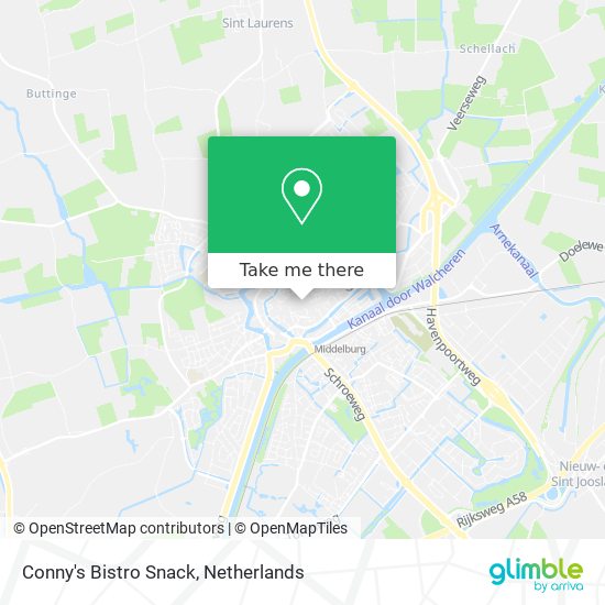 Conny's Bistro Snack map