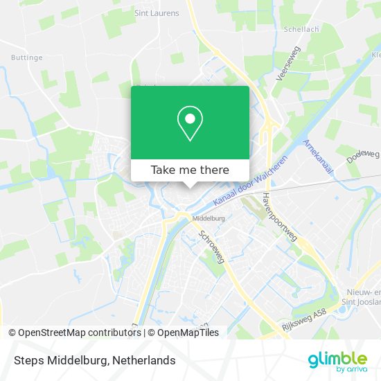 Steps Middelburg map