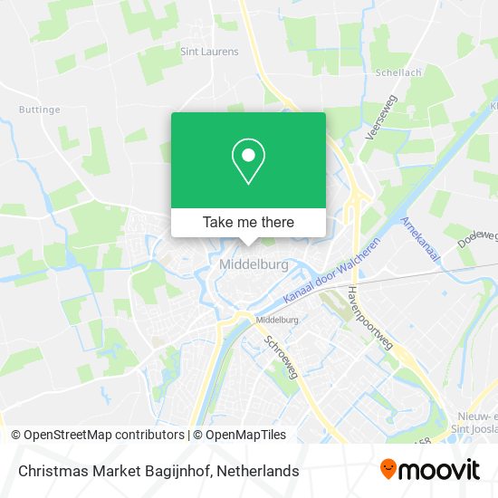 Christmas Market Bagijnhof map