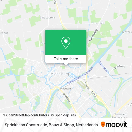 Sprinkhaan Constructie, Bouw & Sloop map