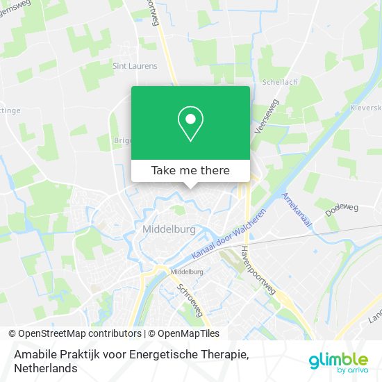 Amabile Praktijk voor Energetische Therapie Karte