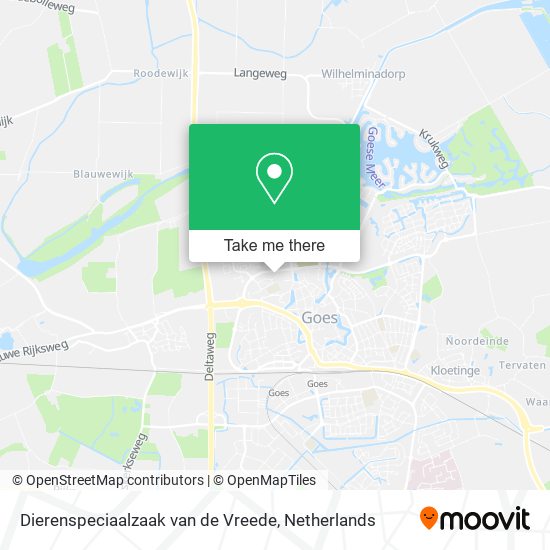 Dierenspeciaalzaak van de Vreede map