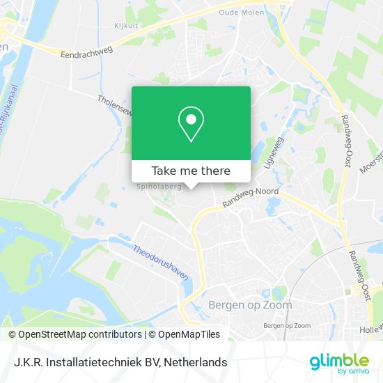 J.K.R. Installatietechniek BV Karte