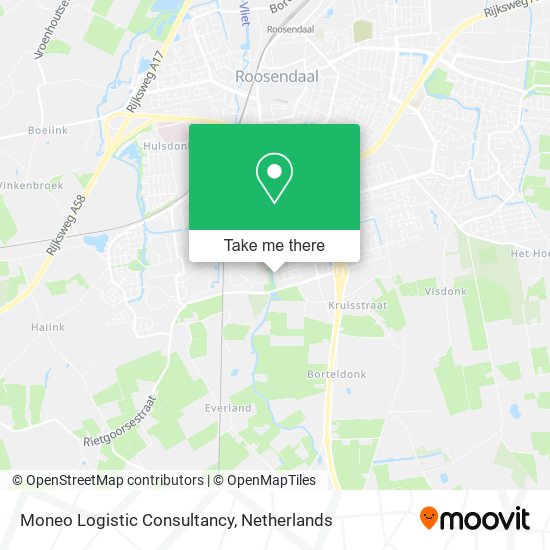 Moneo Logistic Consultancy Karte