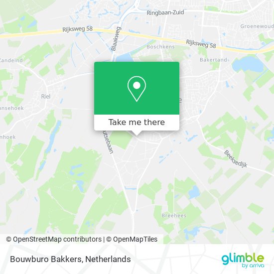 Bouwburo Bakkers map