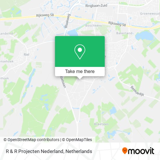 R & R Projecten Nederland map
