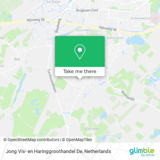 Jong Vis- en Haringgroothandel De map