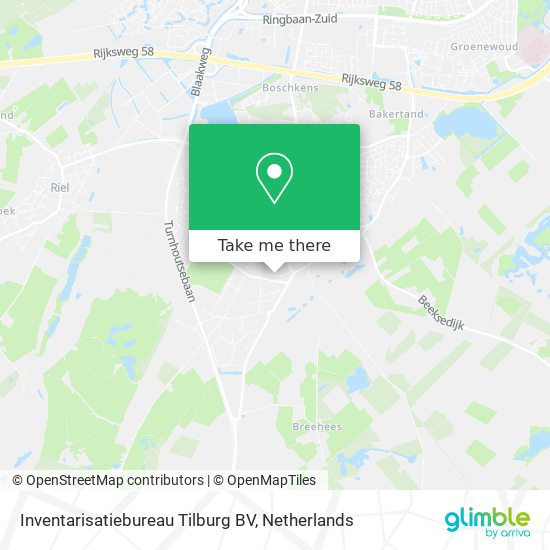 Inventarisatiebureau Tilburg BV map