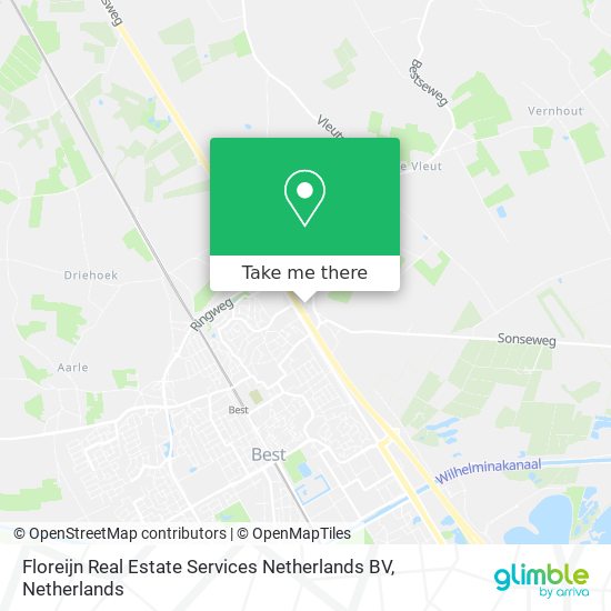 Floreijn Real Estate Services Netherlands BV map